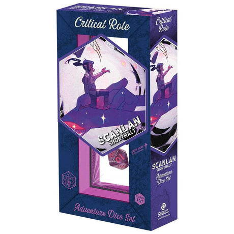 Critical Role: Vox Machina Adventure Dice - Scanlan Shorthalt