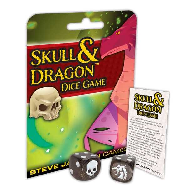 Skull and Dragon Dice Game -  Steve Jackson Games