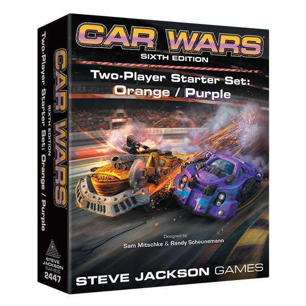 Car Wars 6th Edition: Two-Player Starter Set - Orange / Purple