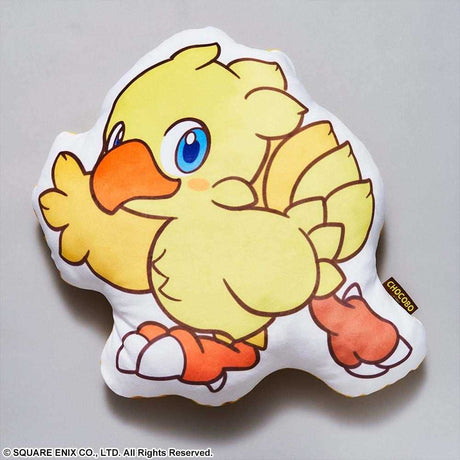 Final Fantasy Fluffy Fluffy Die-Cut Cushion - Chocobo