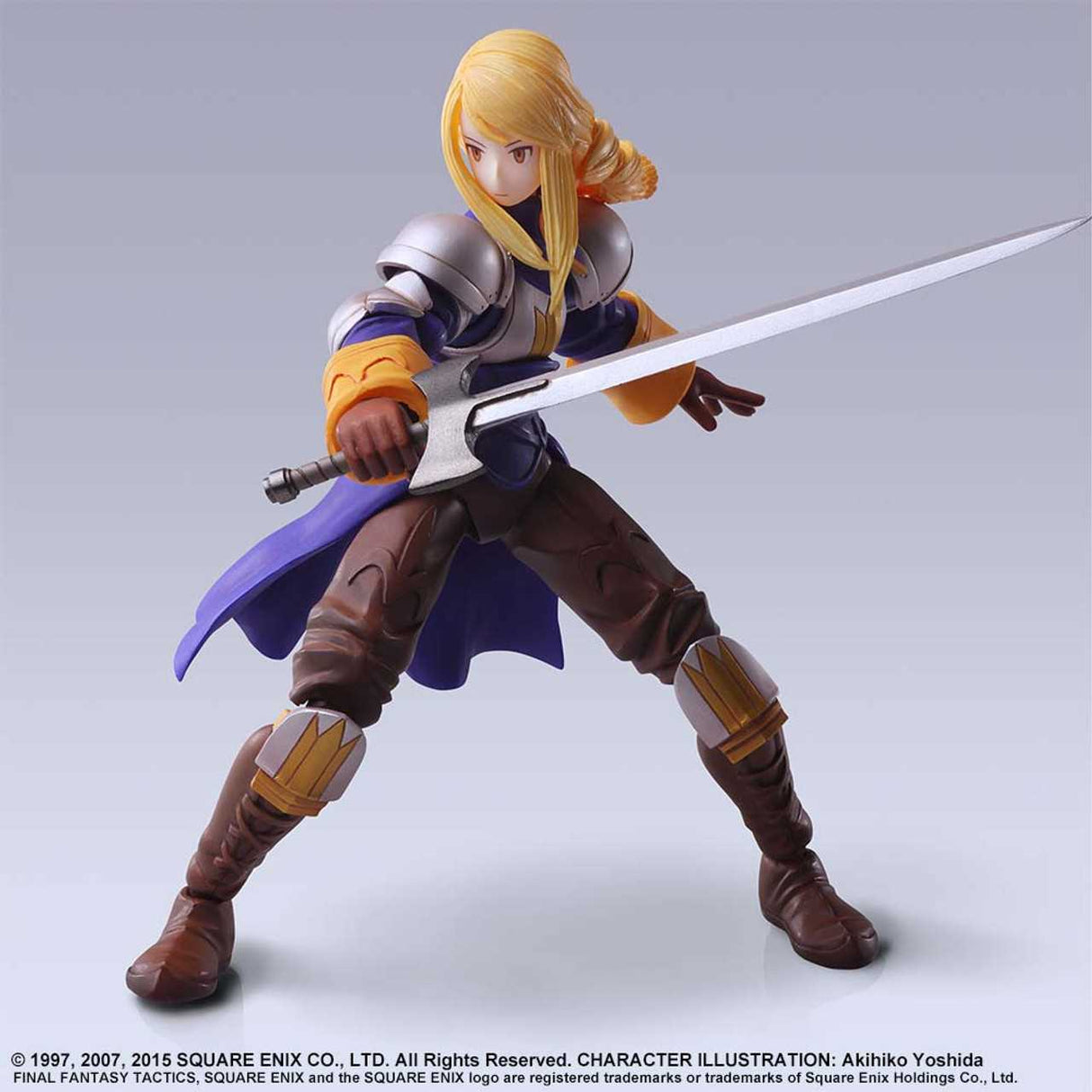 Final Fantasy Tactics Bright Arts Action Figure - Agrias Oaks