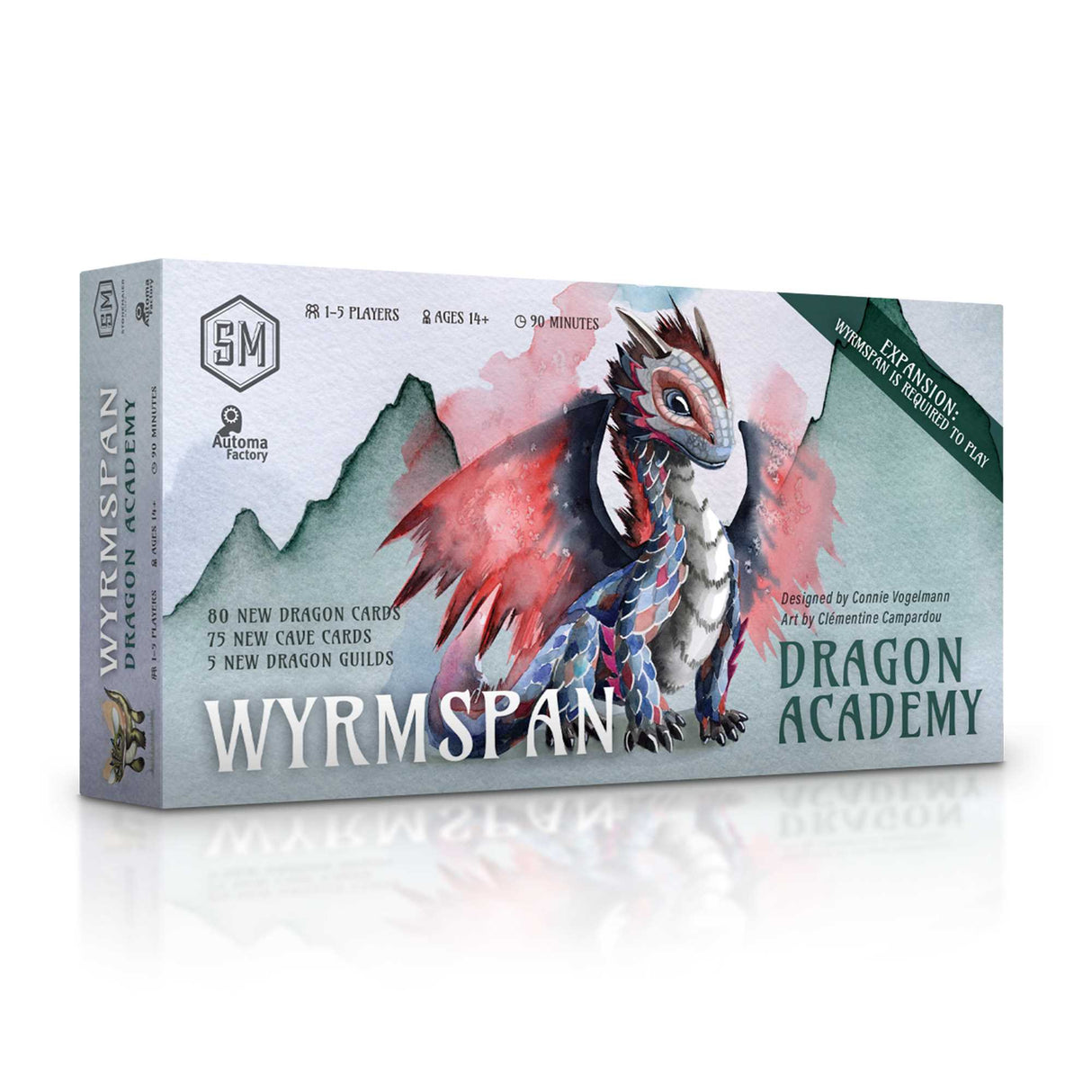 Wyrmspan Dragon Academy Expansion