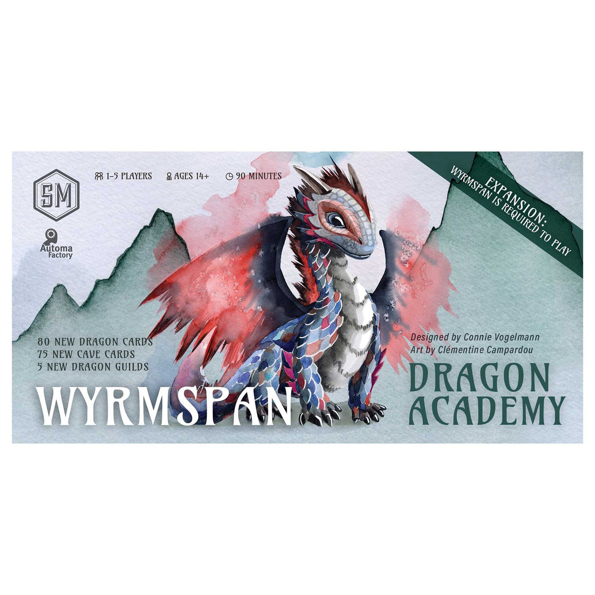 Wyrmspan Dragon Academy Expansion