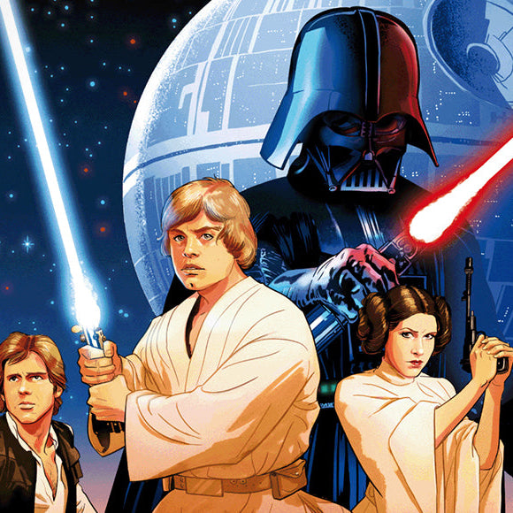 Star Wars Unlimited logo in white on a black background