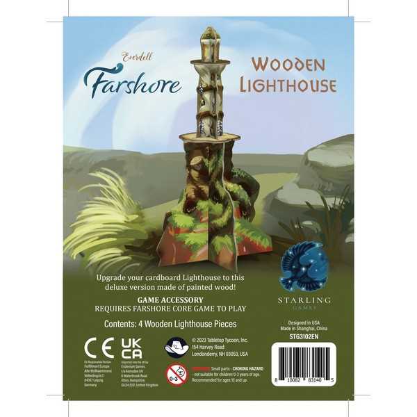 Wooden Lighthouse Everdell: Farshore -  Starling Games
