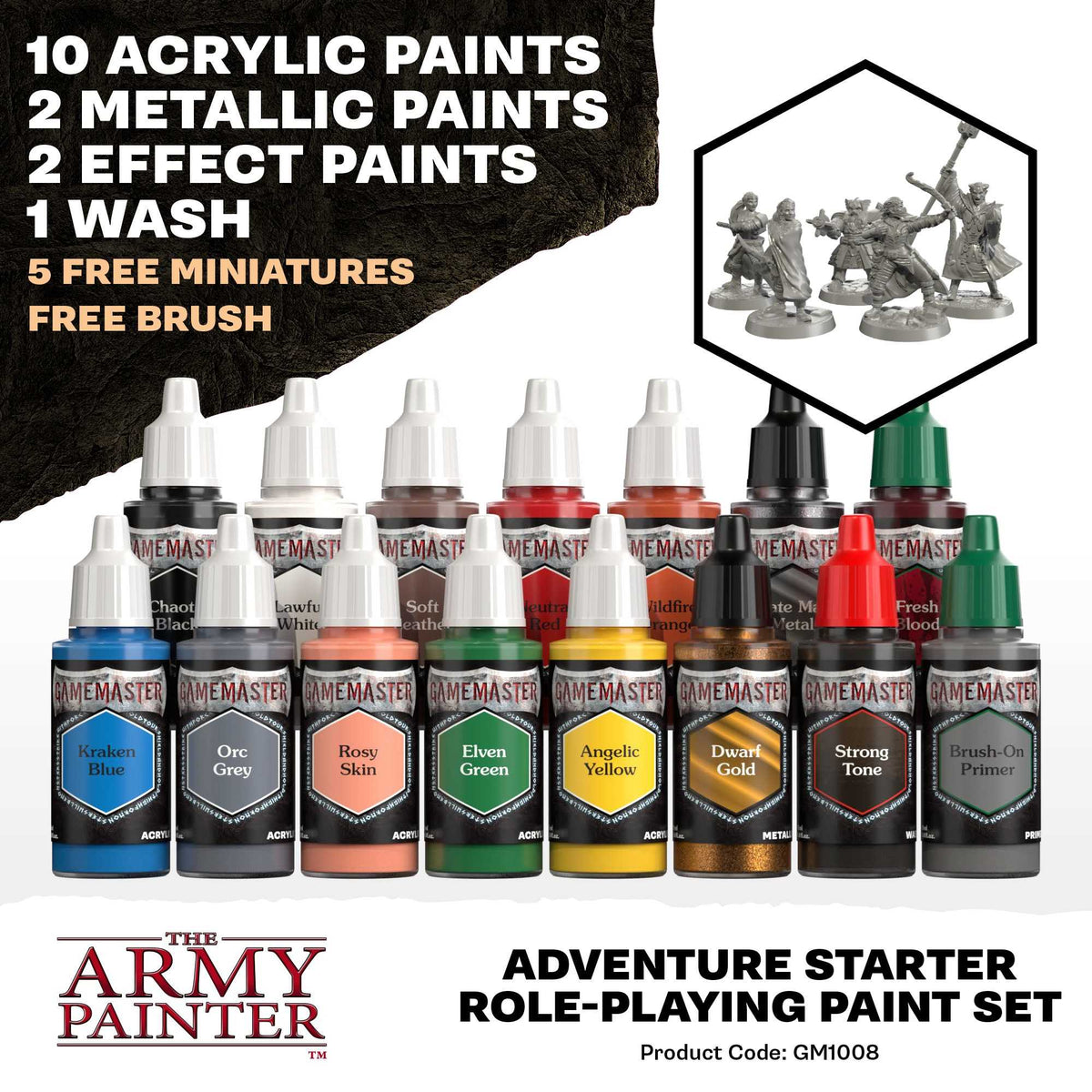 GameMaster: Adventure Starter Role-playing Paint Set