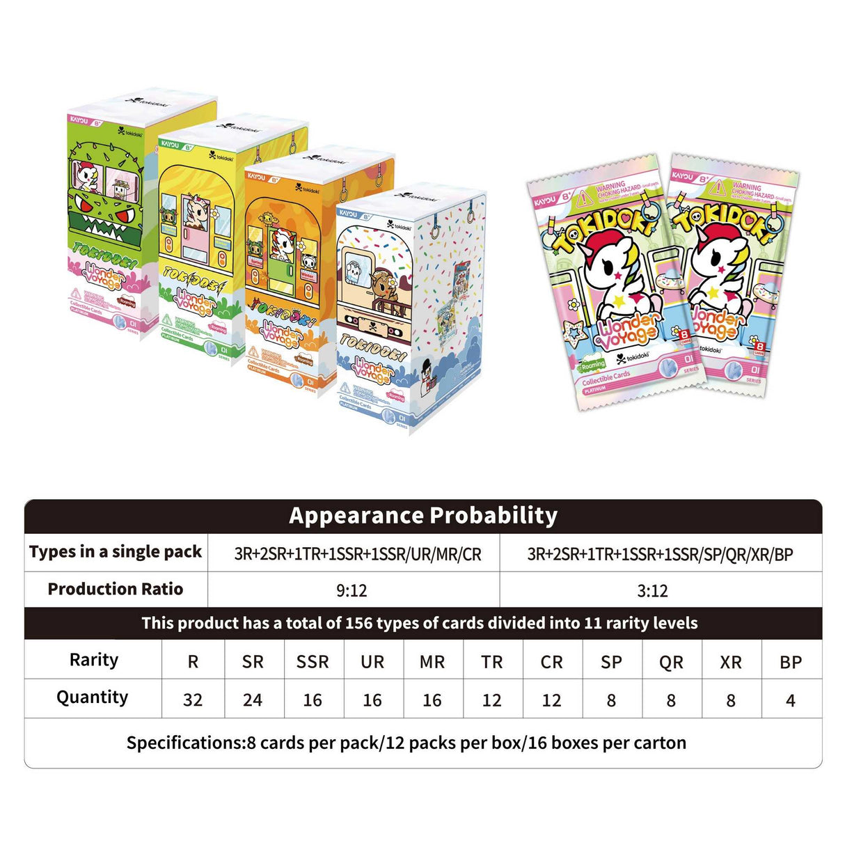tokidoki-Wonder Voyage Collectible Cards-Roaming Edition Foil-001B-EMEA