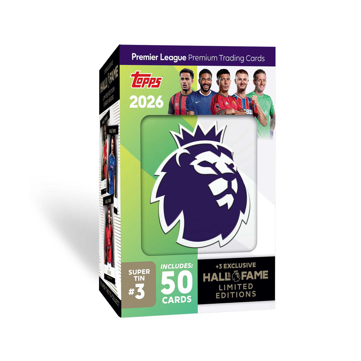 Topps Premier League 2025/26 Super Tin (Hall of Fame Series)