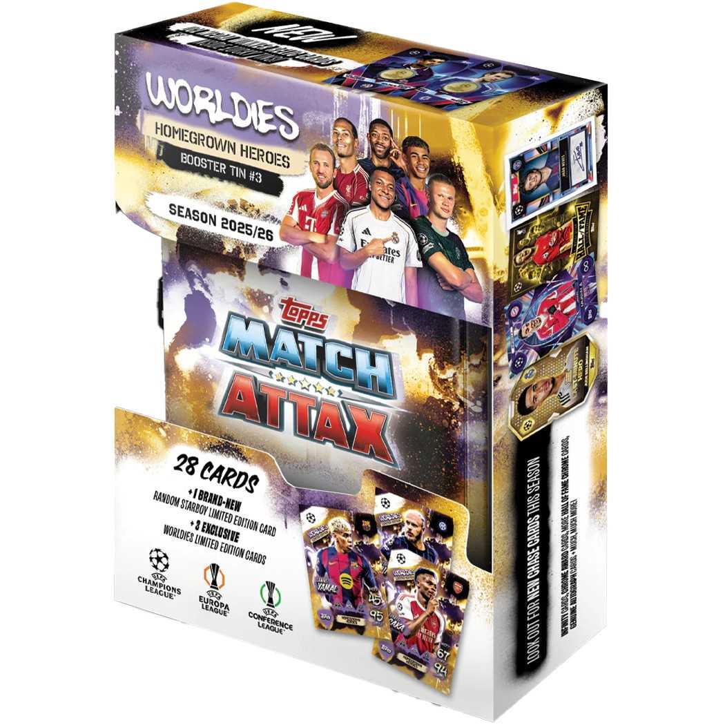 UCC Match Attax 2025/26 Booster Tins