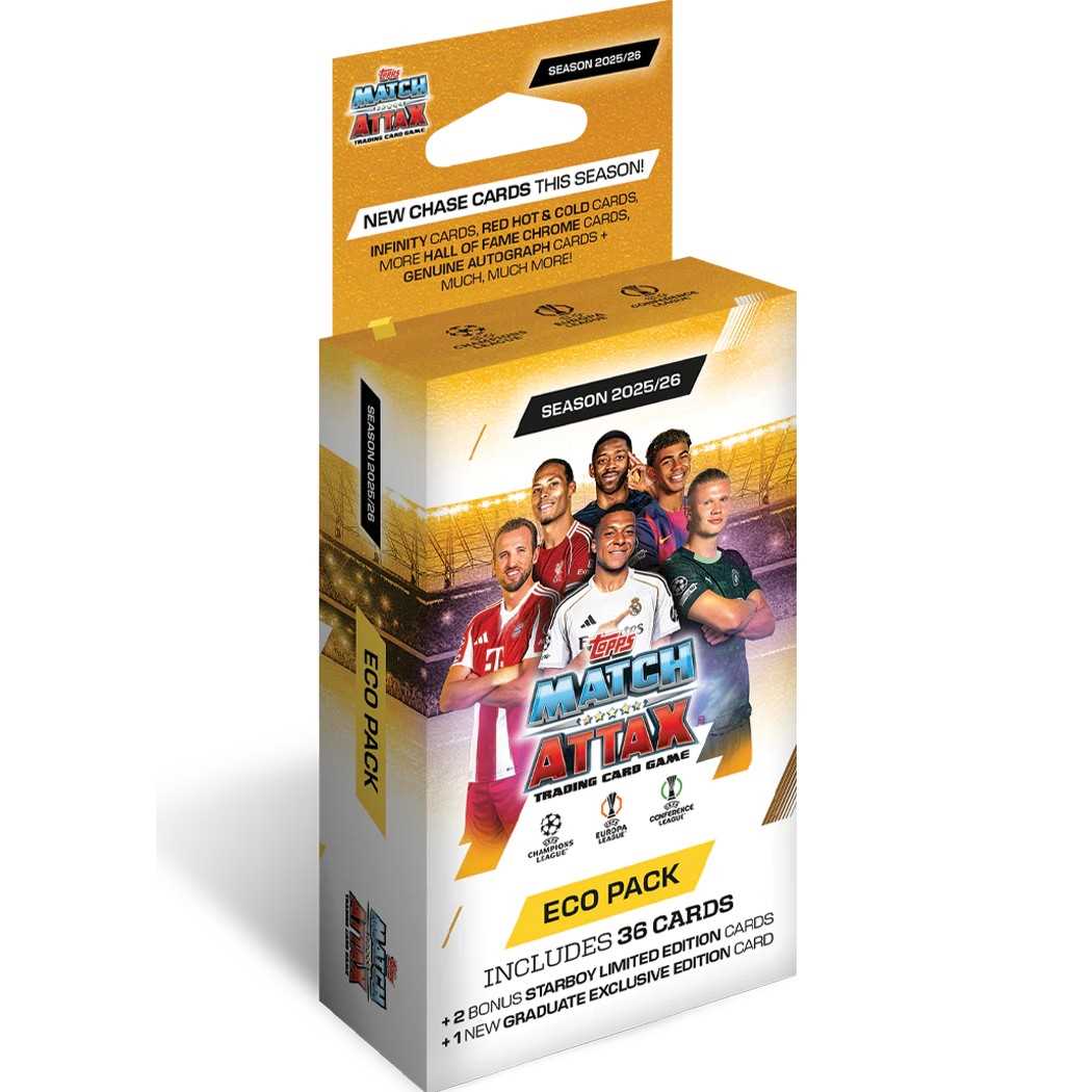 UCC Match Attax 2025/26 Eco Pack