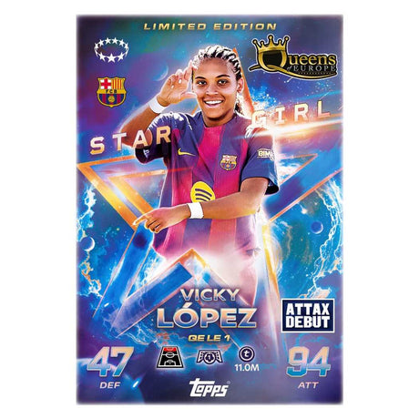 UCC Match Attax 2025/26 Multipack #3 Queens of Europe