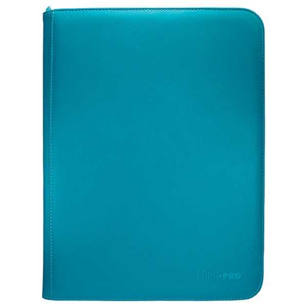 Vivid 9-Pocket Zippered PRO-Binder - Teal