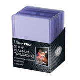 3in x 4in Ultra Clear Platinum Toploader 25ct