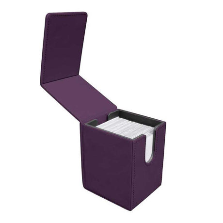 Vivid Alcove Flip Deck Box - Midnight Plum