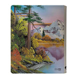 Bob Ross Mighty Mountain Lake 9-Pocket Zippered PRO-Binder