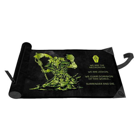 Warhammer 40,000: Necron Codex Aligned Dice Scroll Premium Foil