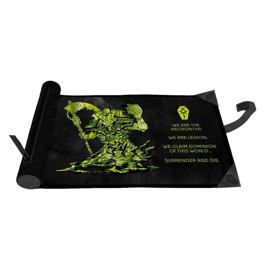 Warhammer 40,000: Necron Codex Aligned Dice Scroll Premium Foil