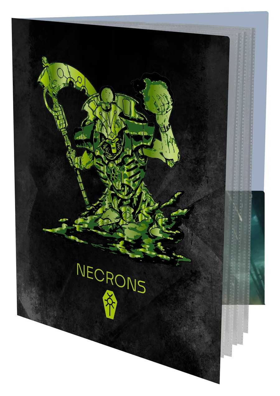 Warhammer 40,000: Necron Codex Aligned Datasheet & Index Card Folio