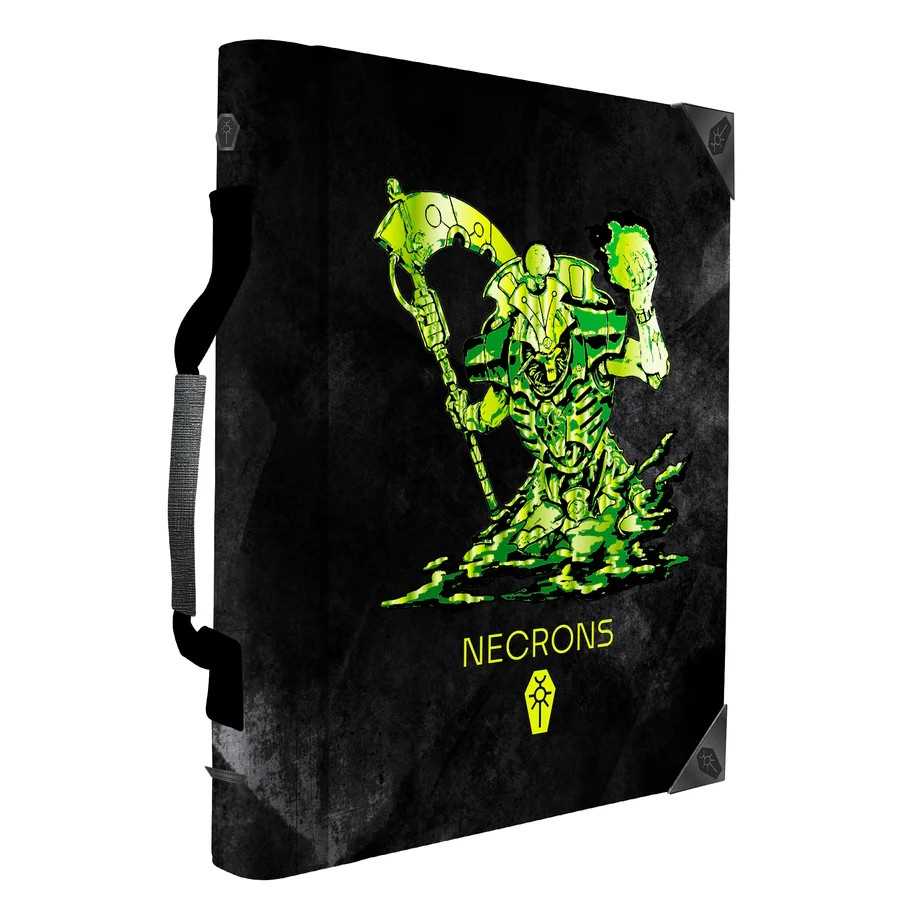 Warhammer 40,000: Necron Codex Aligned Codex Book Folio - Debossed & Printed