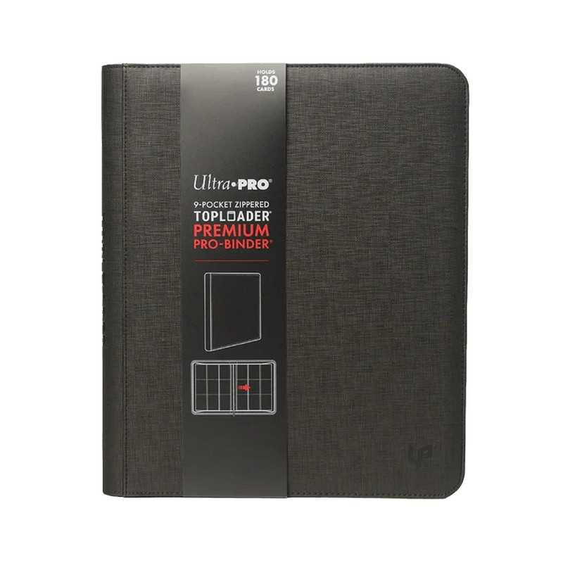Ultra Pro 9-Pocket Zippered Toploader Premium PRO-Binder