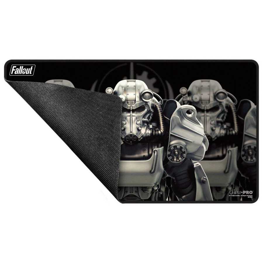 Fallout: Brotherhood of Steel - Black-Stitched Playmat