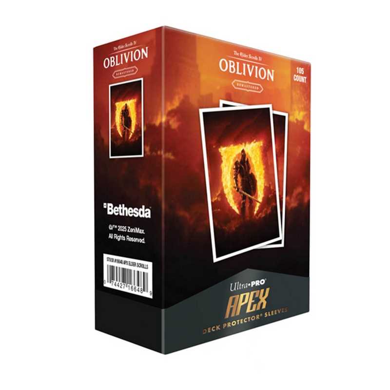 The Elder Scrolls IV: Oblivion Remastered 105ct Apex Deck Protector Sleeves 1