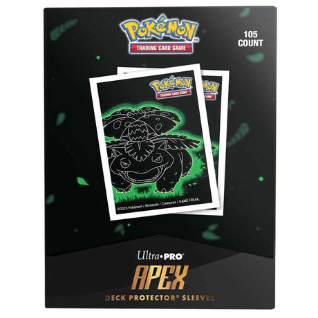 Pokémon Neon Kanto Apex Deck Protector Sleeves - Venusaur (105ct)