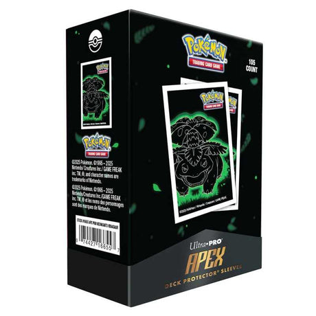 Pokémon Neon Kanto Apex Deck Protector Sleeves - Venusaur (105ct)