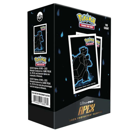 Pokémon Neon Kanto Apex Deck Protector Sleeves - Blastoise (105ct)