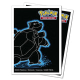 Pokémon Neon Kanto Apex Deck Protector Sleeves - Blastoise (105ct)