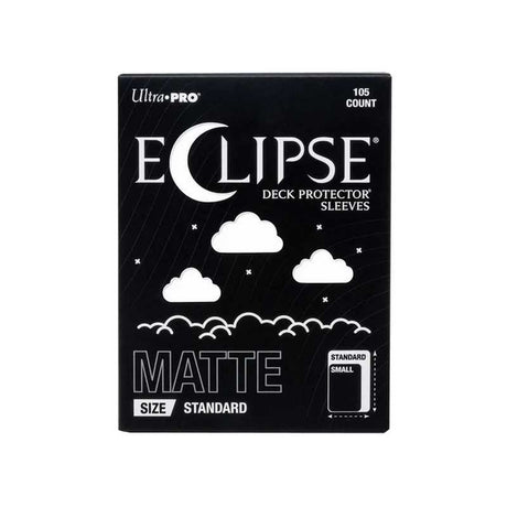 Eclipse Matte Standard Deck Protector Sleeves: Arctic White - 105ct