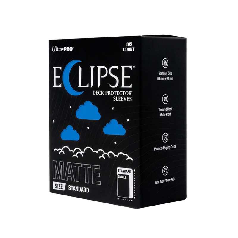 Eclipse Matte Standard Deck Protector Sleeves: Pacific Blue - 105ct
