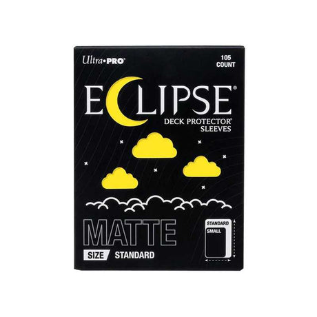 Eclipse Matte Standard Deck Protector Sleeves: Lemon Yellow - 105ct