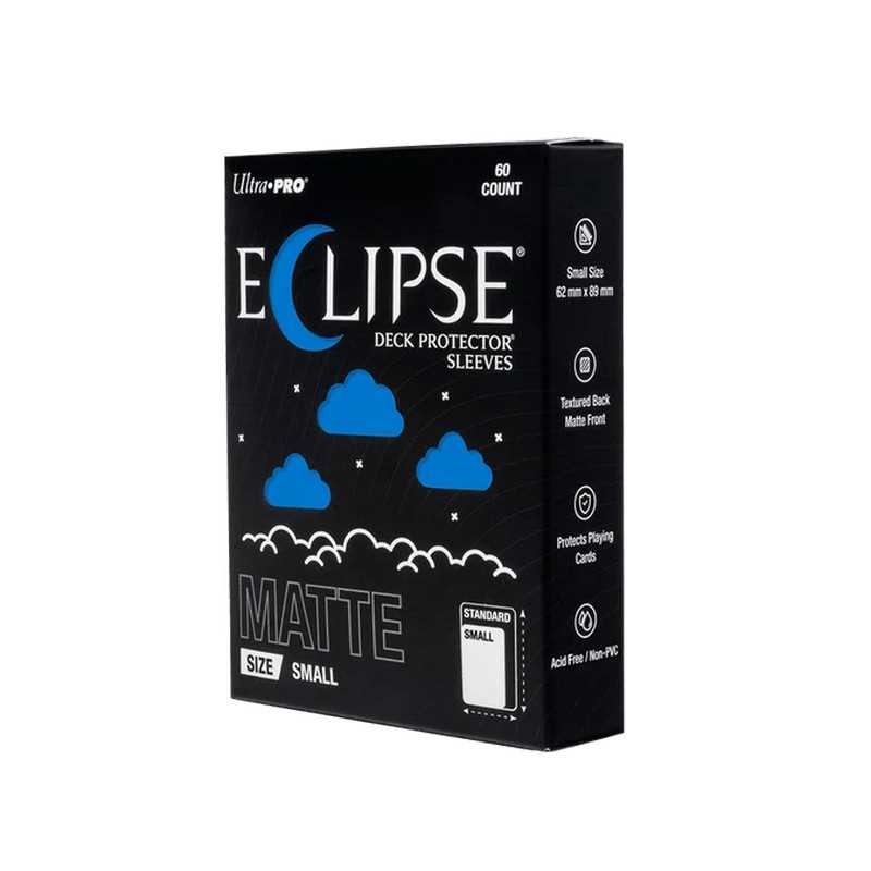 Eclipse Matte Small Deck Protector Sleeves: Pacific Blue - 60ct