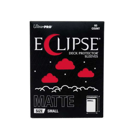 Eclipse Matte Small Deck Protector Sleeves: Apple Red - 60ct