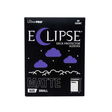 Eclipse Matte Small Deck Protector Sleeves: Royal Purple - 60ct