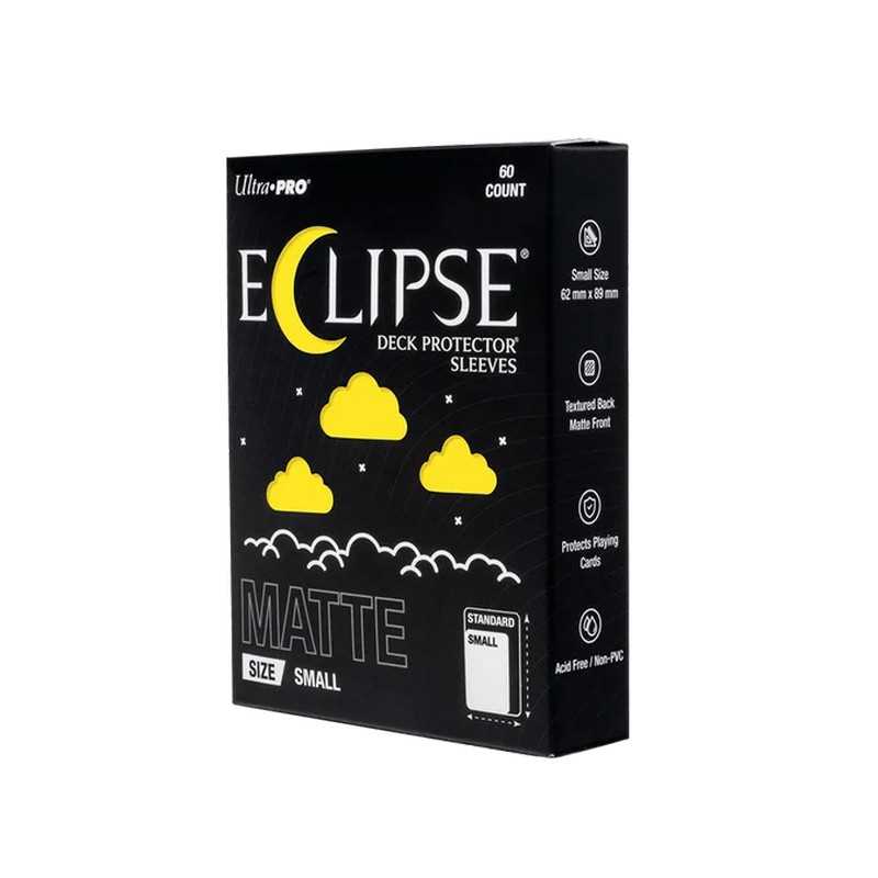 Eclipse Matte Small Deck Protector Sleeves: Lemon Yellow - 60ct