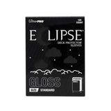 Eclipse Gloss Standard Deck Protector Sleeves: Jet Black - 105ct