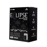 Eclipse Gloss Standard Deck Protector Sleeves: Jet Black - 105ct