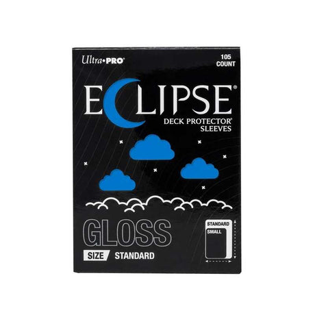Eclipse Gloss Standard Deck Protector Sleeves: Pacific Blue - 105ct