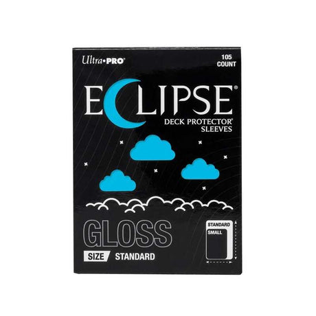 Eclipse Gloss Standard Deck Protector Sleeves: Sky Blue - 105ct