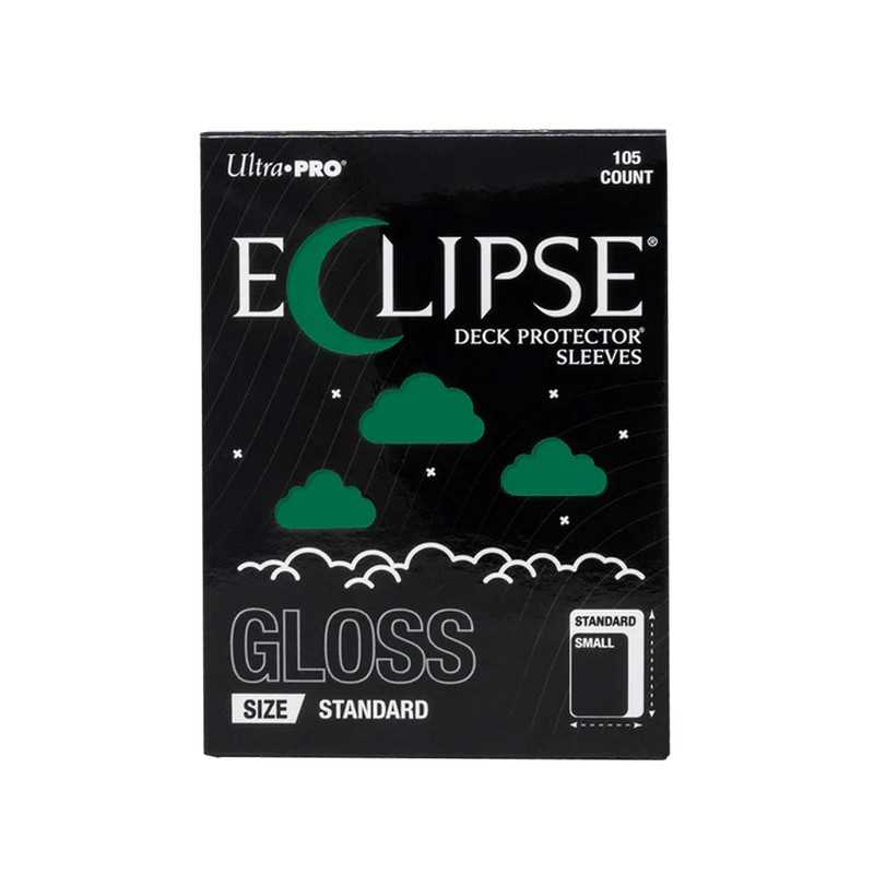 Eclipse Gloss Standard Deck Protector Sleeves: Forest Green - 105ct