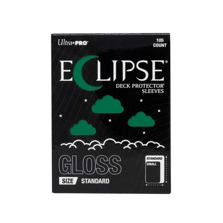 Eclipse Gloss Standard Deck Protector Sleeves: Forest Green - 105ct