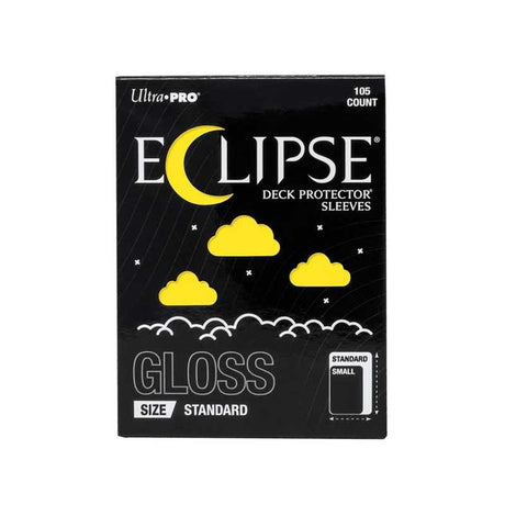 Eclipse Gloss Standard Deck Protector Sleeves: Lemon Yellow - 105ct
