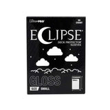 Eclipse Gloss Small Deck Protector Sleeves: Arctic White - 60ct