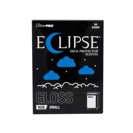 Eclipse Gloss Small Deck Protector Sleeves: Pacific Blue - 60ct