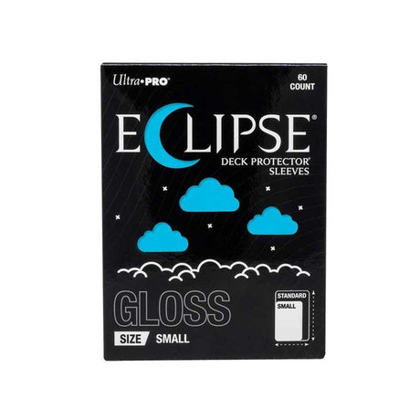 Eclipse Gloss Small Deck Protector Sleeves: Sky Blue - 60ct