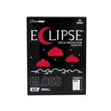 Eclipse Gloss Small Deck Protector Sleeves: Apple Red - 60ct