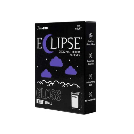 Eclipse Gloss Small Deck Protector Sleeves: Royal Purple - 60ct