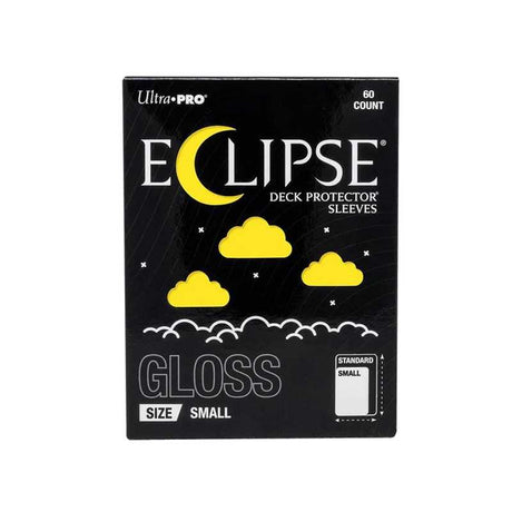Eclipse Gloss Small Deck Protector Sleeves: Lemon Yellow - 60ct